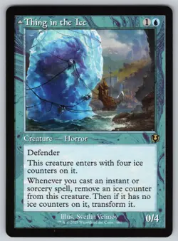 Thing in the Ice (Retro Frame) R Innistrad Remastered #460 NM Normal - Image 1