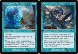 Retro THING IN THE ICE // AWOKEN HORROR x1 mtg NM-M Innistrad Remastered 1 Rare - Image 1