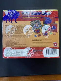 Sword and Shield Base Set ETB Elite Trainer Box Zacian Pokemon TCG Sealed - Image 2