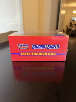 Pokemon TCG Sealed Sword and Shield Base Set ETB Elite Trainer Box Zacian, New - Image 5