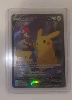 Pikachu V - TG16/TG30 - Lost Origin - Pokemon TCG Card Trainer Gallery - Image 1
