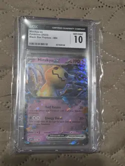 Pokemon TCG Mimikyu ex 004 S&V Black Star Promo CGC 10 Gem Mint - Image 1