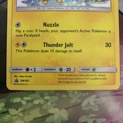 Pokemon TCG Pikachu SM162 Promo Team-Up Blister NM/Mint Condition - Image 3