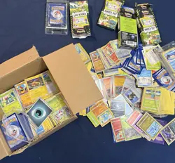 2000+ Pokemon Cards Bulk Lot - Vintage & Modern Mix - Unsorted Collection - Image 1