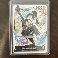 Monkey.D.Luffy Parallel Art ST29-001 Leader card Egghead - OPTCG - Image 1