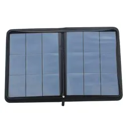 WINTRA Premium 360 Pockets Black Zippered Playing Card Binder - Sturdy Tradin... - Image 2