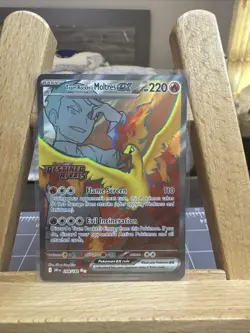 Team Rocket's Moltres ex - (Destined Rivals Stamp) 208/182 Miscellaneous Cards & - Image 1