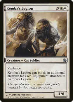 1x Kemba's Legion - NM English MTG - Mirrodin Beseiged - Image 1