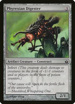 1x Phyrexian Digester - NM English MTG - Mirrodin Beseiged - Image 1