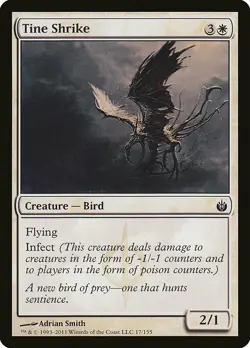1x Tine Shrike - NM English MTG - Mirrodin Beseiged - Image 1