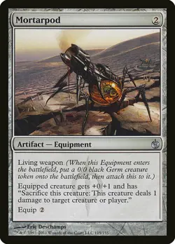 1x Mortarpod - NM English MTG - Mirrodin Beseiged - Image 1