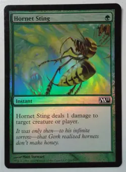 Hornet Sting *FOIL Common* Magic MtG x1 M11 SP - Image 1
