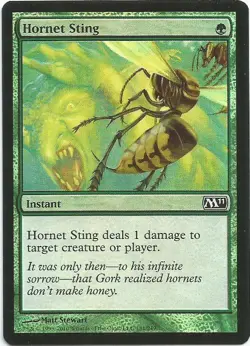 1x Foil - Hornet Sting - Magic the Gathering MTG Magic M11 2011 - Image 1