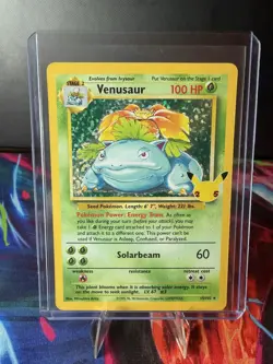 Venusaur Holo 15/102 Celebrations Classic Collection Pokemon 2021 - Image 1