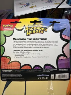 Pokemon TCG Ascended Heroes Tech Sticker Collection CHARMANDER - Image 2
