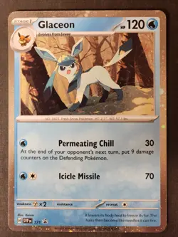 Glaceon SVP 171 SWIRL - Pokemon NM Black Star Promo COSMOS HOLO - Image 1