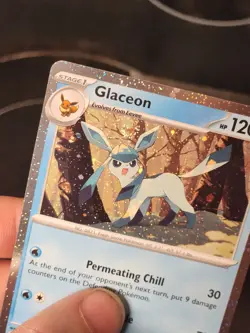 Glaceon SVP 171 SWIRL - Pokemon NM Black Star Promo COSMOS HOLO - Image 2