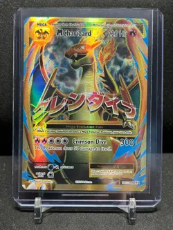 M Charizard EX 101/108 Full Art Holo Rare Pokemon 2016 XY Evolutions - NM - Image 1