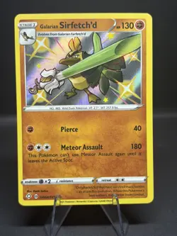 Galarian Sirfetch'd - SV064/SV122 - Pokemon Shining Fates Sword Shield Shiny NM - Image 1
