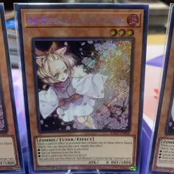 Ash Blossom & Joyous Spring RA01-EN008 Secret Rare Card Yu-Gi-Oh - Image 3