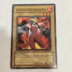 Yu-Gi-Oh! Konami Elemental Hero Burstinatrix YSD-EN008 1st Edition ATK/1200 DEF. - Image 1