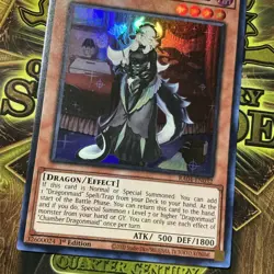 Chamber Dragonmaid - RA04-EN032 - NM - Ultra Rare - 1st ed - Yugioh - Image 3