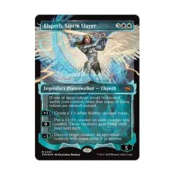 WOTC Tarkir: Dragonstorm Elspeth, Storm Slayer (Showcase) (MR) (Foil) NM - Image 1