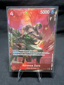 Roronoa Zoro SR ST21-015 [PAR] Parallel Starter Deck EX GEAR5 One Piece English - Image 1