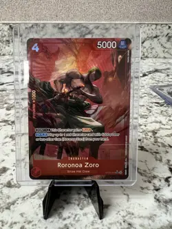 Roronoa Zoro SR ST21-015 [PAR] Parallel Starter Deck EX GEAR5 One Piece English - Image 1