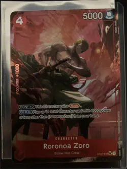 Roronoa Zoro (Parallel) ST21-015 Starter Deck EX: Gear 5 Foil - Image 1