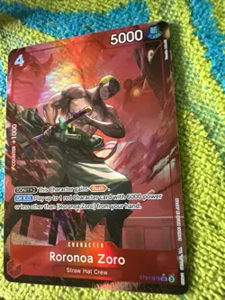 Roronoa Zoro SR ST21-015 [PAR] Parallel Starter Deck EX GEAR5 One Piece English - Image 3