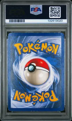 1999 POKEMON FOSSIL #4 DRAGONITE-HOLO PSA 1 - Image 2