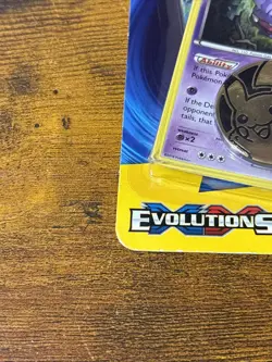 Pokemon TCG XY Evolutions Blister Pack Weezing Promo SEALED Pikachu Coin - Image 2