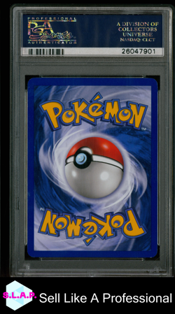 HERE COMES TEAM ROCKET POKEMON 15/82 2000 TEAM ROCKET HOLO 1ST EDITION EN PSA 9 - Image 2