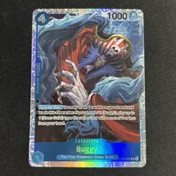 Buggy ST25-004 - One Piece TCG - Starter Deck 25 Blue NM Super Rare Foil English - Image 1