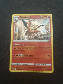 Charizard 2022 Rare Holo Pokemon Go Card 010/078 (NM) - Image 1