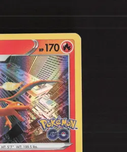 Charizard 010/078 Pokemon GO Holo Rare Stamped Pokemon Card NM - Image 4