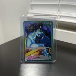 One Piece TCG Jinbe OP11-021 Alt Art Leader A Fist Of Divine Speed English NM - Image 1