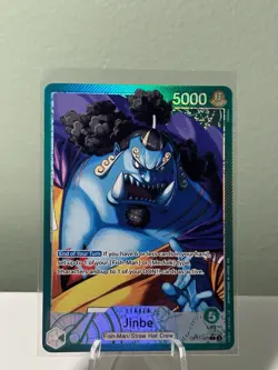 One Piece TCG Jinbe OP11-021 Alt Art Leader A Fist Of Divine Speed English NM! - Image 1