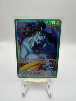 One Piece TCG Jinbe OP11-021 Alt Art Leader A Fist Of Divine Speed English NM - Image 1