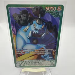 One Piece TCG Jinbe OP11-021 Alt Art Leader A Fist Of Divine Speed English NM - Image 4