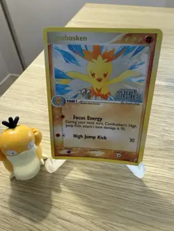 Pokemon Card Combusken EX Crystal Guardians Set Rare Stamped Reverse Holo 16/100 - Image 1