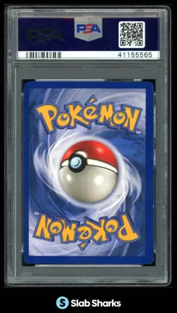 1999 POKEMON FOSSIL #3/62 DITTO RARE HOLO PSA 9 - Image 2