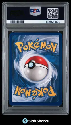 1999 POKEMON FOSSIL 1ST EDITION #3/62 DITTO HOLO RARE PSA 9 - Image 2