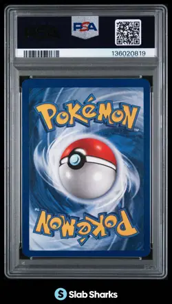 1999 POKEMON FOSSIL 1ST EDITION #3/62 DITTO HOLO RARE PSA 9 - Image 2