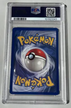 1999 Pokemon Fossil #3 Ditto Holo 1st Edition PSA 9 - Image 2