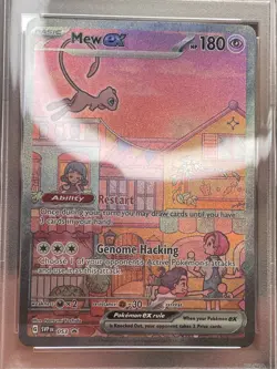 PSA 9 MINT Mew ex Pokemon TCG 151 UPC Black Star Promo SVP053 - Image 2