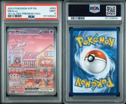 Mew EX 053 Scarlet & Violet Promo Pokemon TCG Card PSA 9 Mint English - Image 3