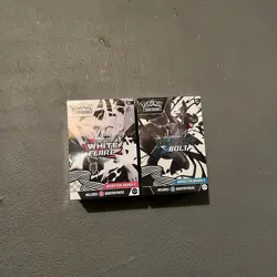 Pokemon Black Bolt & White Flare Booster Bundle Factory Sealed Lot of 2 One Each - Image 1