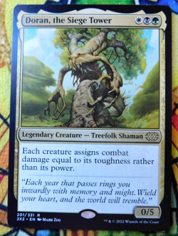 Doran, the Siege Tower (Regular, #201, NM) Double Masters 2022 (2X2), MTG - Image 1